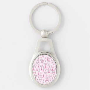 Pink Ribbons of love & care_ Keychain