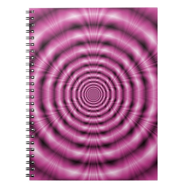 Pink Rings Notebook (Front)