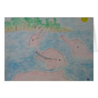 pink river dolphin paradise