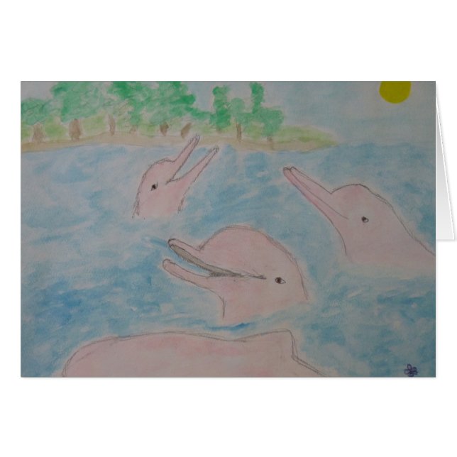 pink river dolphin paradise (Front Horizontal)