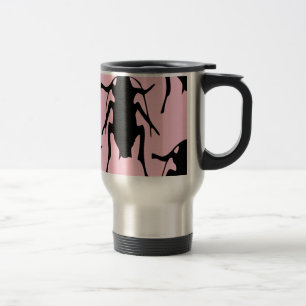 Pink Roaches Travel Mug