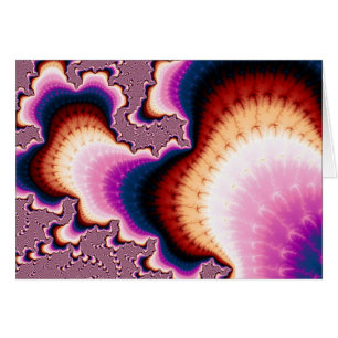 Pink Roots - Fractal Card