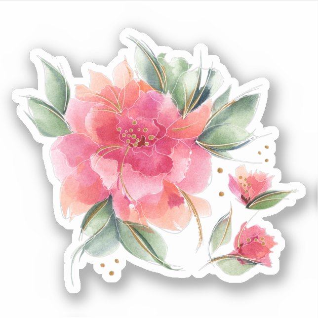 Pink rose (Front)