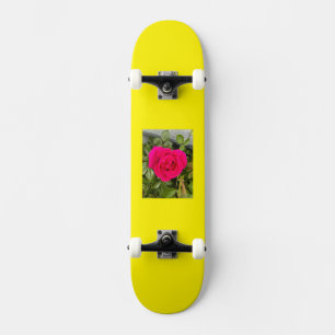 Pink Rose#4 Skateboard