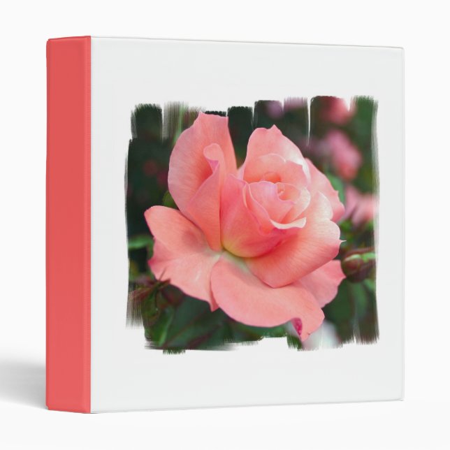 Pink Rose Binder (Front/Spine)