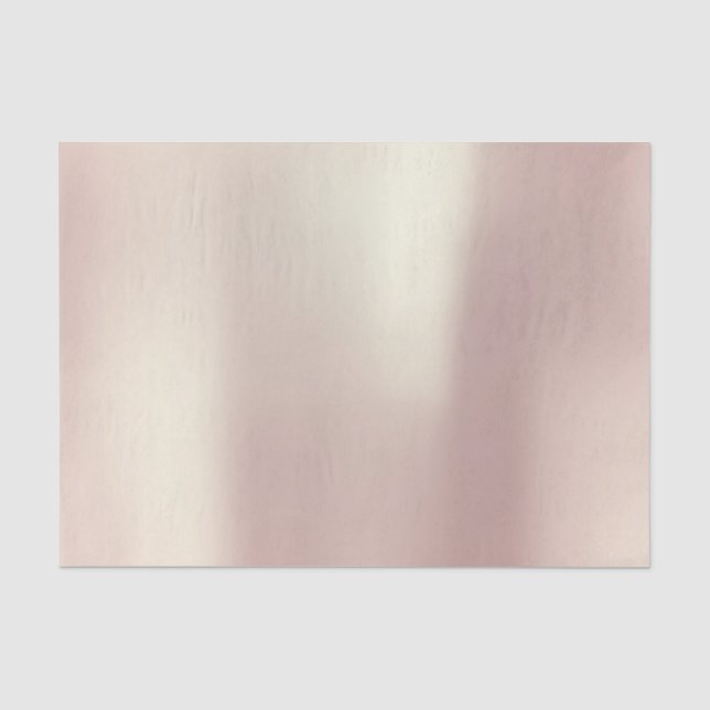 Pink Rose Blush Bridal Wedding Birthday Sweet 16h Tissue Paper (Front)
