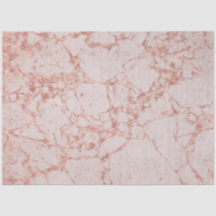 Pink Rose Blush Glitter Marble Modern Tissue Paper