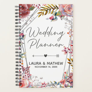 Pink Rose Blush Terrarium Wedding Planner