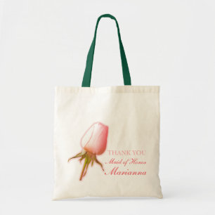Pink rose bourgeon mariage bonne de sac d'honneur