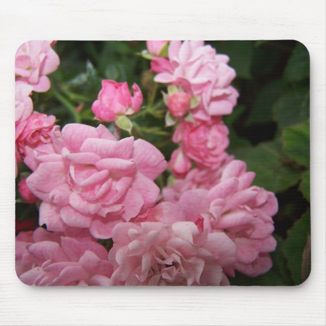 Pink Rose Bundle Mouse Pad (Front)