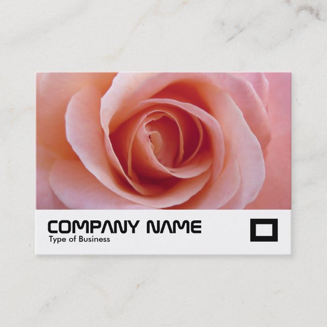 Pink Rose Business Card (Front)