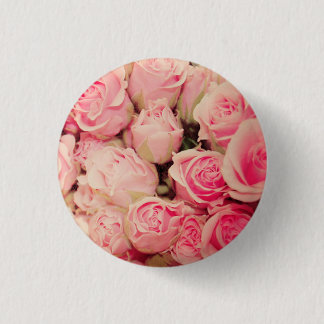 Pink Rose Button