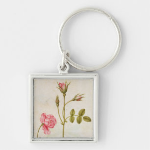 Pink Rose, c.1568 Keychain