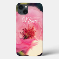 Pink Rose Case, Apple iPhone X, Tough Xtreme