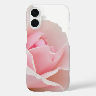 Pink rose iPhone 16 case