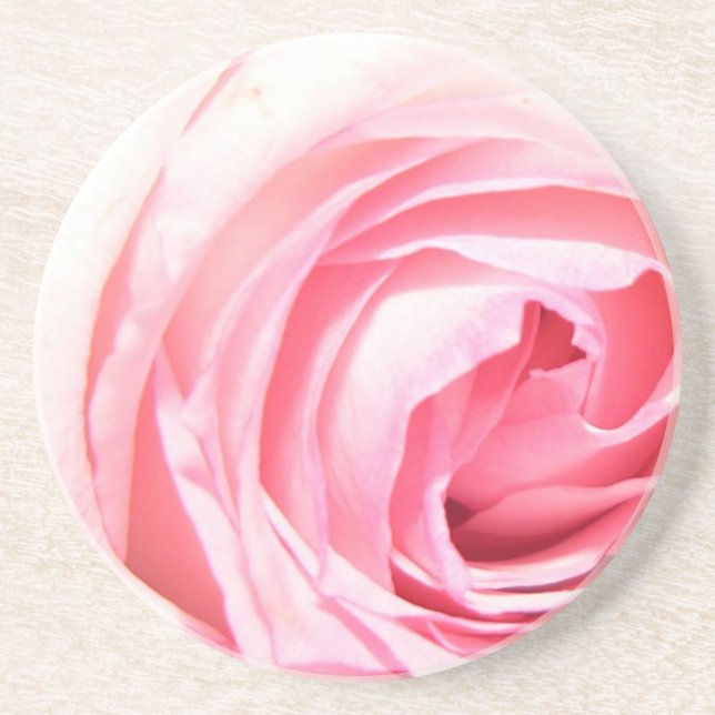 Pink Rose Coasters (Front)