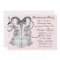 Pink Rose Corset Pink Black Bachelorette Party