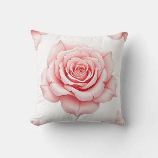 Pink Rose Cushion Pillow