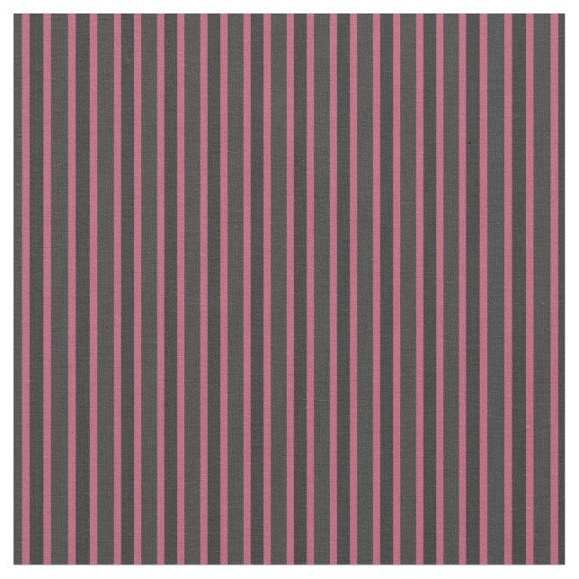 pink rose, dark gray and thunder gray fabric (Close Up)