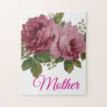 Pink Rose Elegance  Jigsaw Puzzle<br><div class="desc">Enjoy hours of fun and creativity with our customizable Pink Rose Elegance puzzle — a unique gift idea for all ages and a perfect keepsake for any occasion.</div>