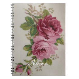 Pink Rose Elegance Notebook
