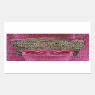 Pink Rose Face. Sticker