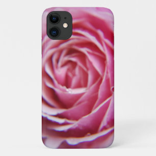 Pink Rose Flower iPhone 11 Case