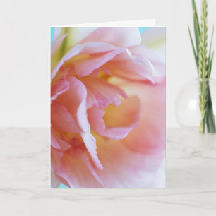 Pink Rose For Mother's Day Card