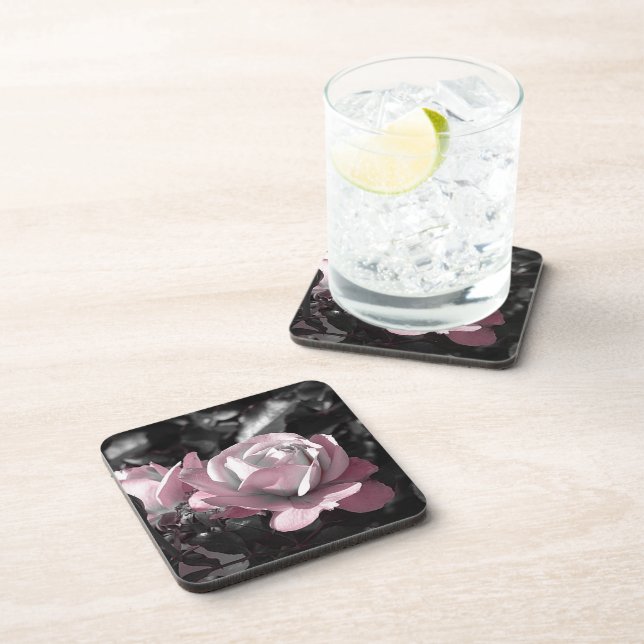 Pink Rose Garden Coaster (Right Side)