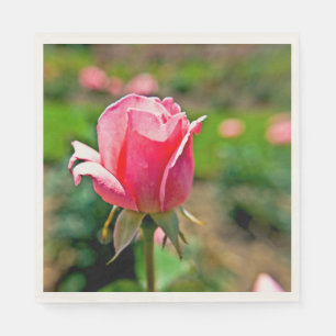 Pink Rose Garden Napkin