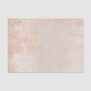 Pink Rose Gold Abstract Metallic Peach Silver Lux Tissue Paper