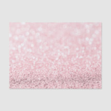 Pink Rose Gold Blush Glitter Delicate White Girly