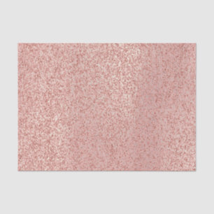 Pink Rose Gold Blush Metallic Glam Glitter Lux Tissue Paper