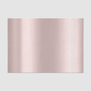 Pink Rose Gold Blush Metallic Powder Minimal Tissue Paper