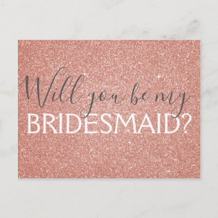 bridesmaid invitations announcements zazzle