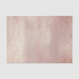 Pink Rose Gold Metallic Blush Powder Tissue Paper