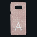 Pink Rose Gold Sparkle Modern Monogram Name Uncommon Samsung Galaxy S8 Plus Case<br><div class="desc">Pink Rose Gold Sparkle Modern Monogram Name Case. This case can be customized to include your initial and first name.</div>