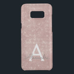 Pink Rose Gold Sparkle Modern Monogram Name Uncommon Samsung Galaxy S8 Plus Case<br><div class="desc">Pink Rose Gold Sparkle Modern Monogram Name Case. This case can be customized to include your initial and first name.</div>