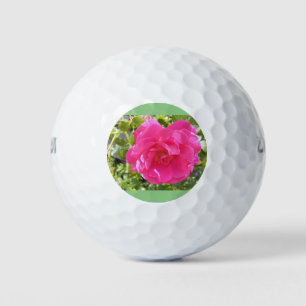 Pink Rose Golf Ball