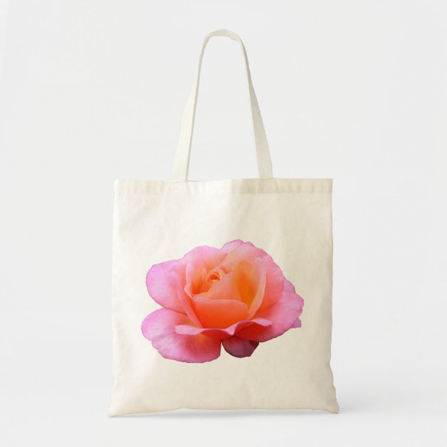 Pink Rose II Tote Bag (Front)