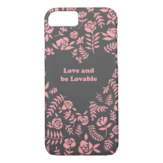 Pink Rose iPhone 7 case