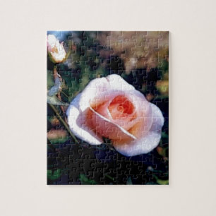 Pink Rose Jigsaw Puzzle