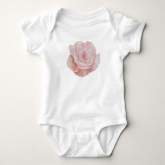 Pink Rose Kids Outfit Baby Bodysuit