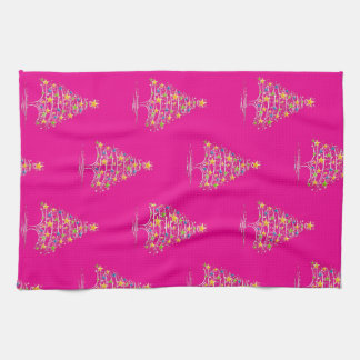   Pink Rose Kitchen Towels