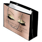 Pink Rose Lashes Blush Makeup Minimal Branding