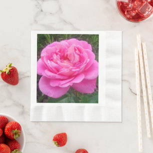 Pink Rose 'Leonardo Da Vinci' Napkin