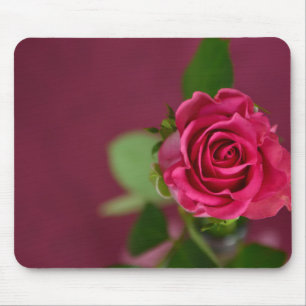 Pink Rose Mouse Pad