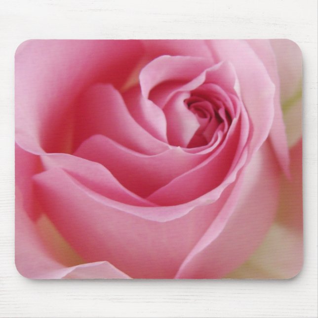 Pink Rose Mousepad (Front)