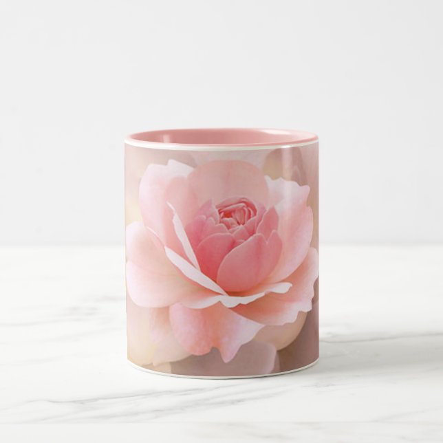Pink Rose Mug (Center)