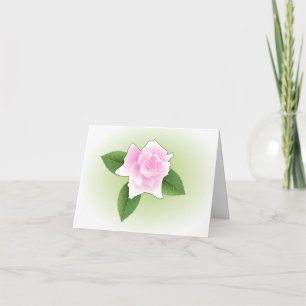Pink Rose Note Cards